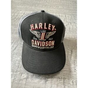 Harley Davidson‎ 7 1/4 Fitted Hat Genuine Motorclothes 59fifty